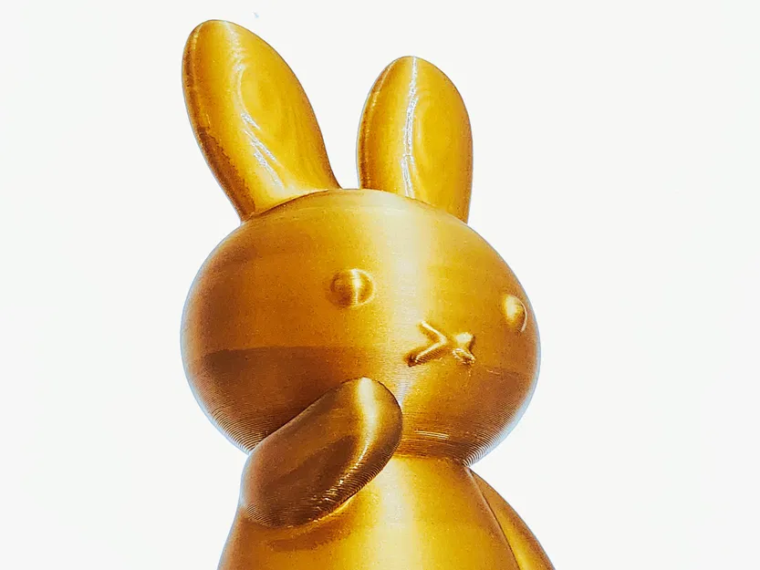 Mô hình thỏ Miffy dễ thương - Tác phẩm điêu khắc nghệ thuật 3D - Image 5