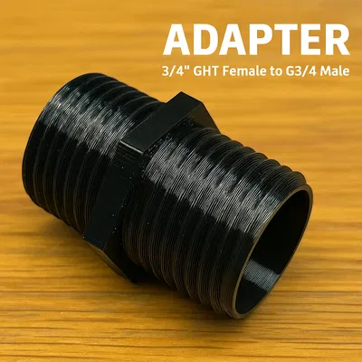 Đầu chuyển đổi ren 3/4 inch GHT sang G3/4 cho vòi nước sân vườn