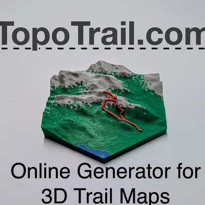 TopoTrail – Công cụ tạo bản đồ đường đi 3D trực tuyến