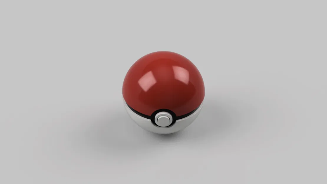 Mô hình Pokeball in 3D trang trí độc đáo cho người yêu Pokemon - Image 1