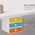 Stäklå – Hệ thống ngăn kéo mô-đun gắn gầm bàn - Thumbnail 1