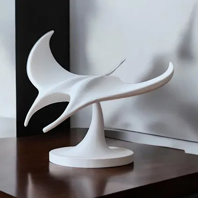 Tượng điêu khắc "The Manta" (Cá đuối Manta)