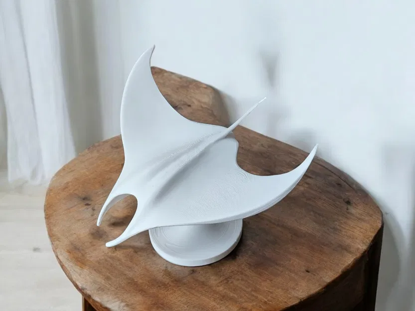 Tượng điêu khắc "The Manta" (Cá đuối Manta) - Image 3