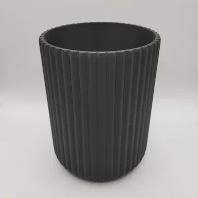 Ống cắm dụng cụ nhà bếp thiết kế vân sọc, giỏ đựng đồ đa năng