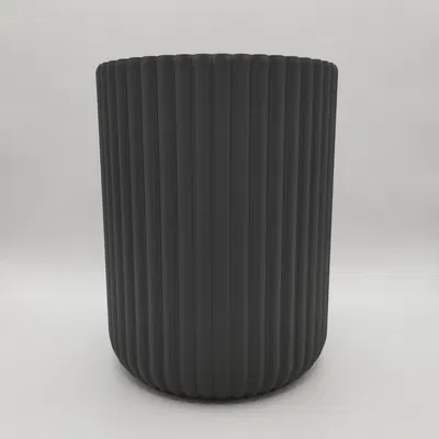 Ống cắm dụng cụ nhà bếp thiết kế vân sọc, giỏ đựng đồ đa năng