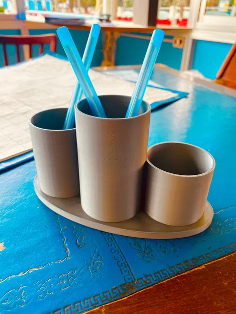 Khay đựng đồ trang điểm, Hộp cắm cọ trang điểm - Image 4