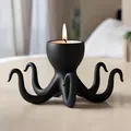 Đế nến Tealight hình bạch tuộc phong cách tối giản - Thumbnail 1