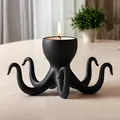 Đế nến Tealight hình bạch tuộc phong cách tối giản - Thumbnail 2