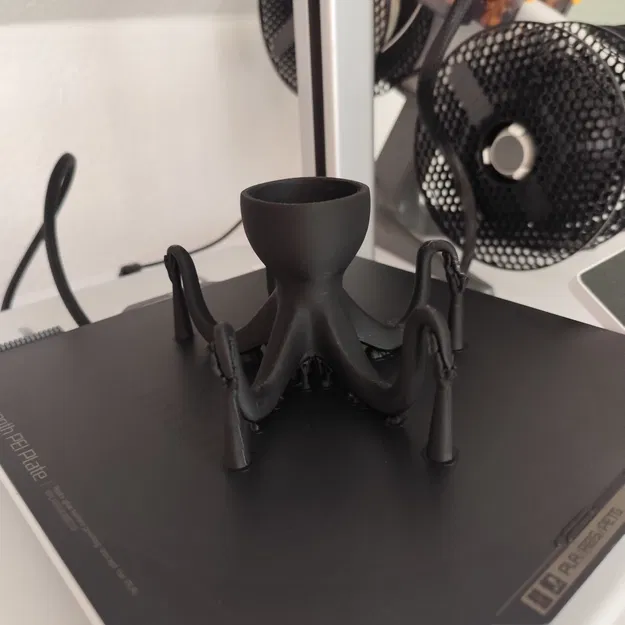 Đế nến Tealight hình bạch tuộc phong cách tối giản - Image 4