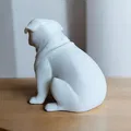 Tượng Chó Pug Mũm Mĩm Phong Cách Tối Giản - Thumbnail 4