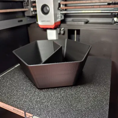 Tô Đựng Hạt Dẻ Cười Tối Giản Hai Ngăn