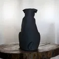 Tượng Chó Pug Tối Giản, Mô Hình Trang Trí Pug - Thumbnail 3