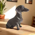 Tượng Chó Dachshund Phong Cách Tối Giản Hiện Đại - Thumbnail 1