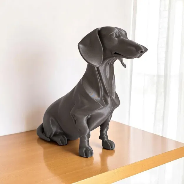 Tượng Chó Dachshund Phong Cách Tối Giản Hiện Đại - Image 2