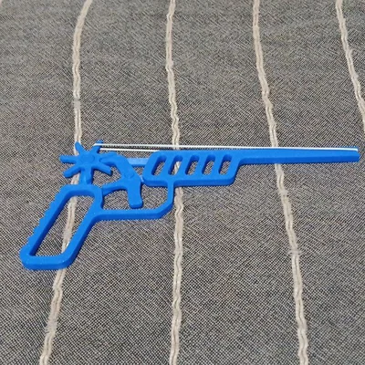 Súng bắn thun (Rubber Band Gun) - Mẫu in 3D giải trí cực hay