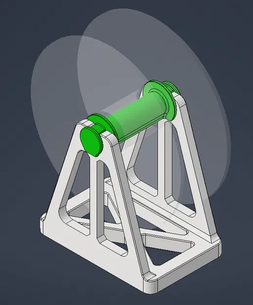 Giá đỡ cuộn nhựa (Spool Holder / Spool Stand) - Image 2