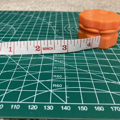 Hộp Cuộn Thước Dây May Vá Tiện Lợi