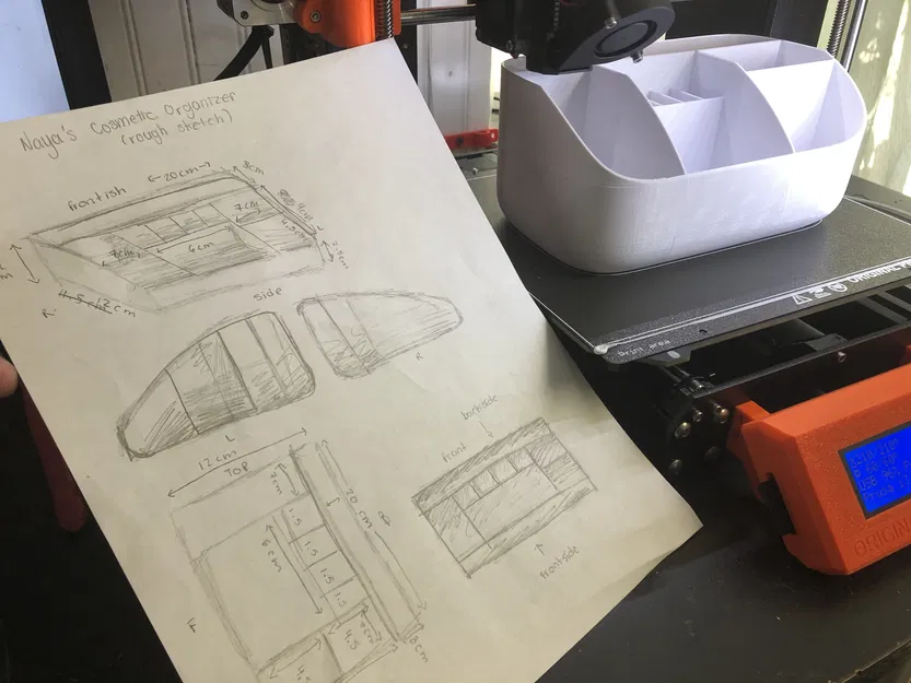 Khay Đựng Mỹ Phẩm Đa Năng In 3D – Gọn Gàng, Tinh Tế - Image 2
