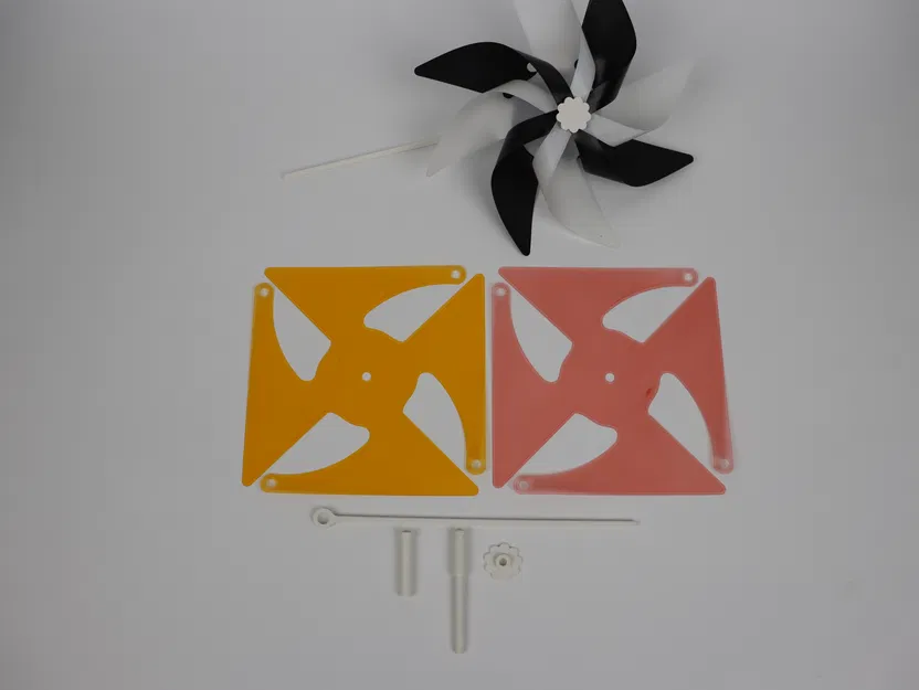 Pinwheel – Đồ chơi chong chóng nhựa in 3D - Image 5