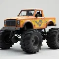 Mô hình xe tải Mini Monster Truck 3D dễ in và siêu ngầu cho bé - Thumbnail 1