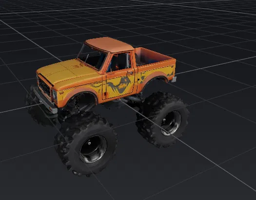 Mô hình xe tải Mini Monster Truck 3D dễ in và siêu ngầu cho bé - Image 2