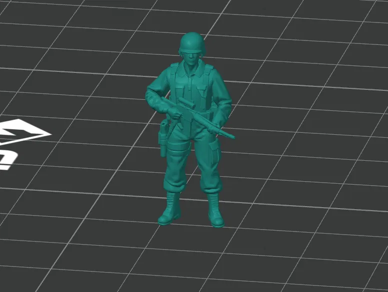 Mô hình 3D G.I. Joe chi tiết cao - Phù hợp làm tượng hoặc đồ chơi - Image 5