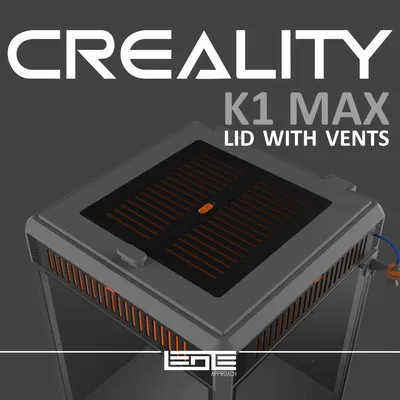 CREALITY K1max - NẮP CÓ KHE THÔNG GIÓ (LID WITH VENTS)