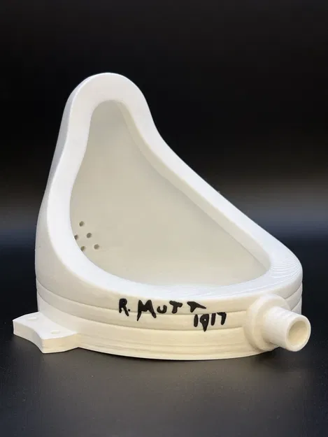 Mô hình tác phẩm Fountain của Marcel Duchamp - Image 5