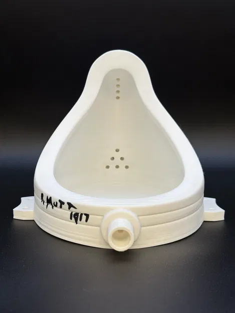 Mô hình tác phẩm Fountain của Marcel Duchamp - Image 6