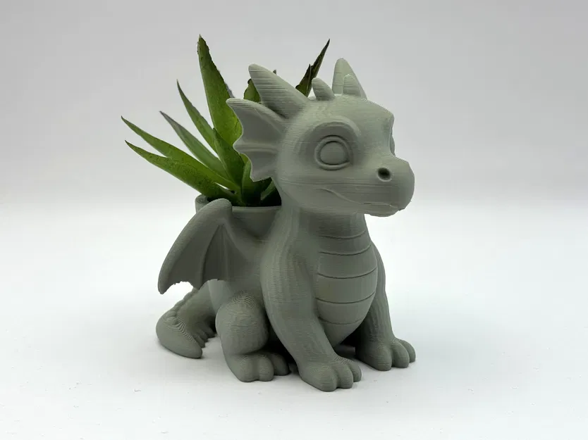 Chậu cây hình Rồng siêu đáng yêu - Image 1