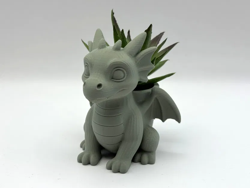 Chậu cây hình Rồng siêu đáng yêu - Image 2