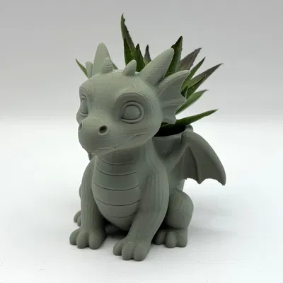 Chậu cây hình Rồng siêu đáng yêu