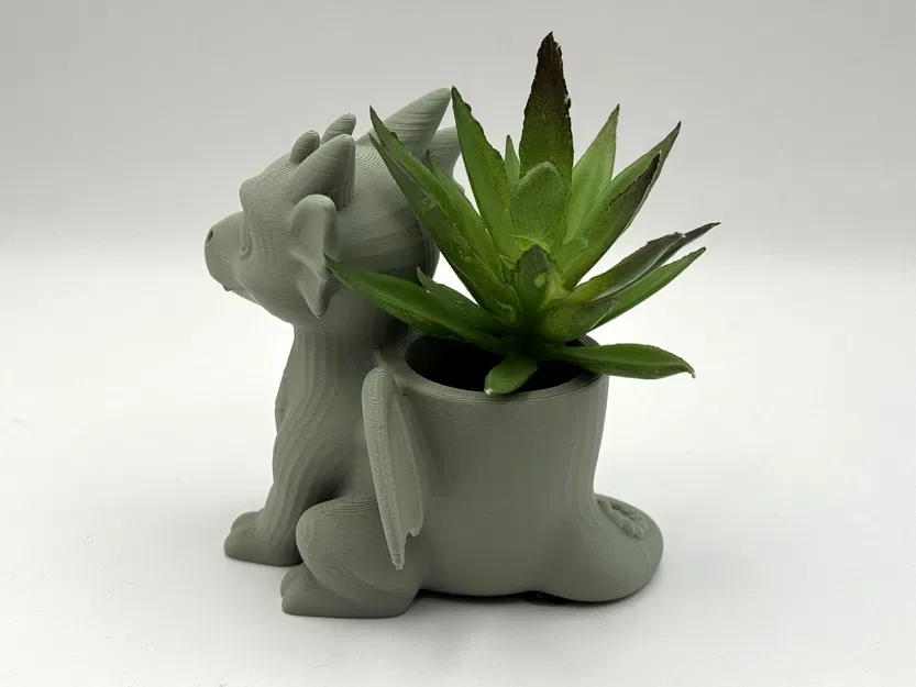 Chậu cây hình Rồng siêu đáng yêu - Image 3