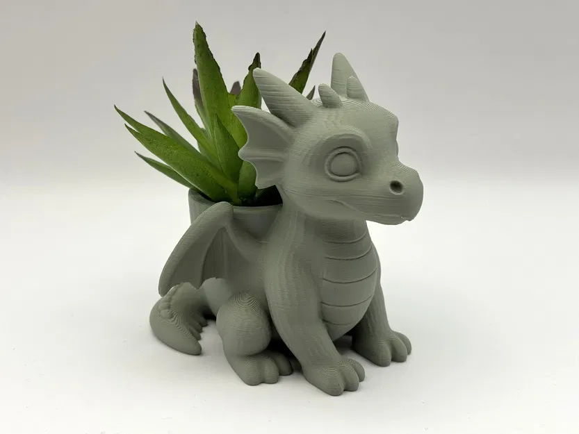 Chậu cây hình Rồng siêu đáng yêu - Image 4