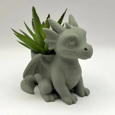 Chậu cây hình Rồng siêu đáng yêu