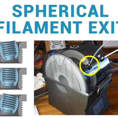 Cổng ra dạng cầu cho hộp sấy nhựa - Nguồn mở và có thể tùy chỉnh