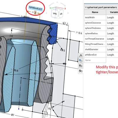 Không cần dùng đầu nối khí nén (No pneumatic fitting required)