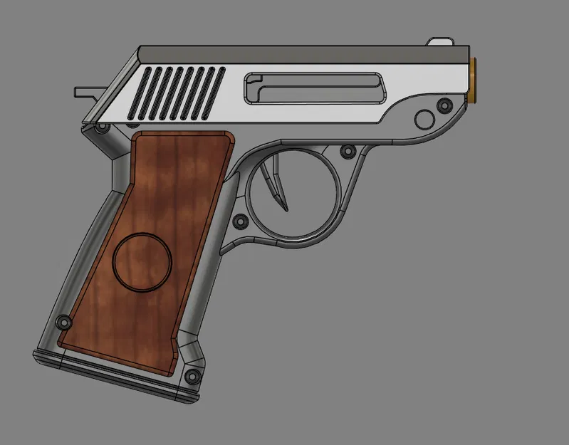 Súng lục TF2 (Dòng Nerf dùng dây chun, tương thích băng đạn Nightingale) - Image 4