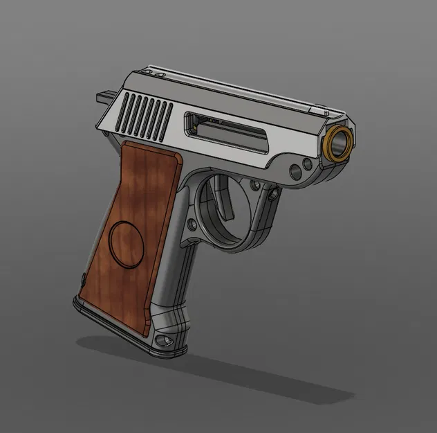 Súng lục TF2 (Dòng Nerf dùng dây chun, tương thích băng đạn Nightingale) - Image 5