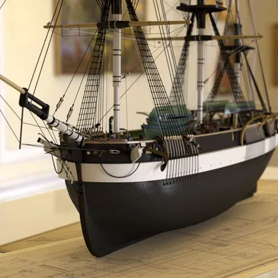 Mô hình HMS EREBUS - Tàu thám hiểm vùng cực