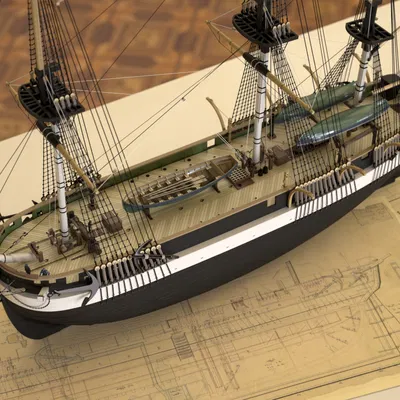 Mô hình HMS EREBUS - Tàu thám hiểm vùng cực