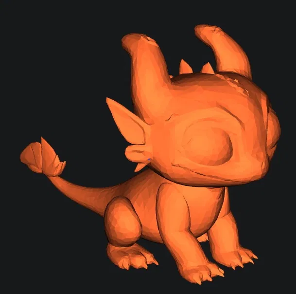 Mô hình 3D rồng Toothless dễ thương từ How to Train Your Dragon - Image 1