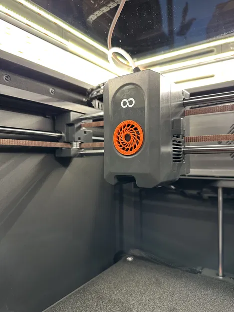 Lưới bảo vệ quạt đầu in Elegoo Centauri Carbon (Dành cho quạt Noctua NF-A12x25) - Image 1