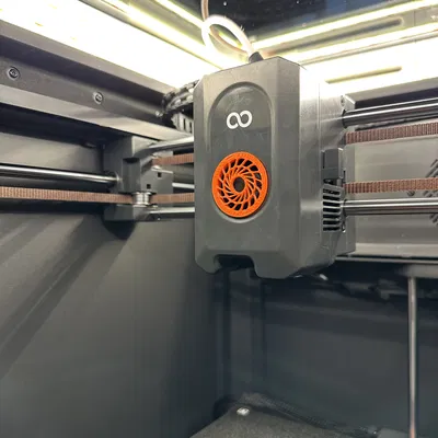 Lưới bảo vệ quạt đầu in Elegoo Centauri Carbon (Dành cho quạt Noctua NF-A12x25)