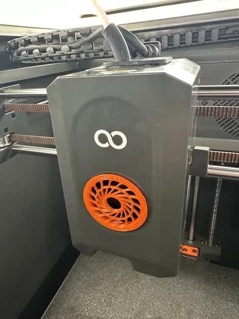 Lưới bảo vệ quạt đầu in Elegoo Centauri Carbon (Dành cho quạt Noctua NF-A12x25) - Image 2