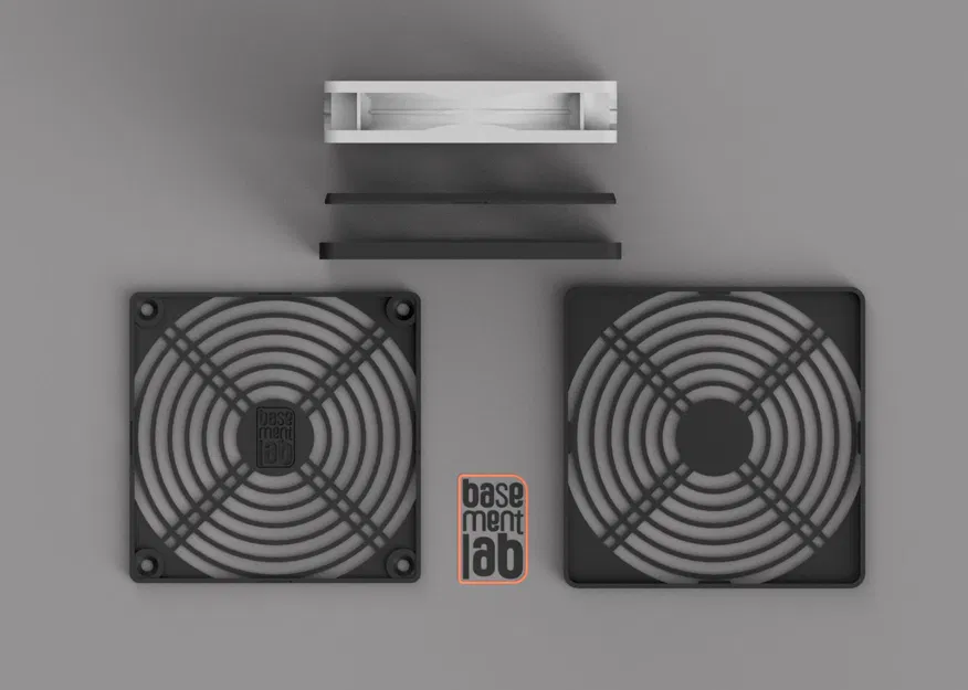 Nắp che quạt Modular 120mm cho PC, Rack và máy in 3D - Image 2