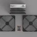 Nắp che quạt Modular 120mm cho PC, Rack và máy in 3D - Thumbnail 2