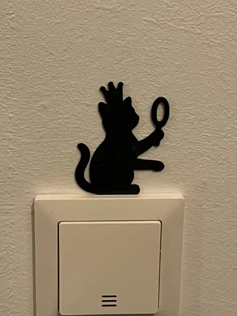 Trang trí công tắc tường - Hội mèo Party Cats - Image 10