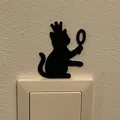 Trang trí công tắc tường - Hội mèo Party Cats - Thumbnail 10