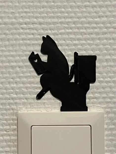 Trang trí công tắc tường - Hội mèo Party Cats - Image 11